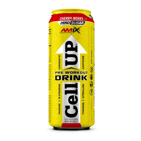 Amix CellUP PreWorkout Drink 500 ml cherry berry