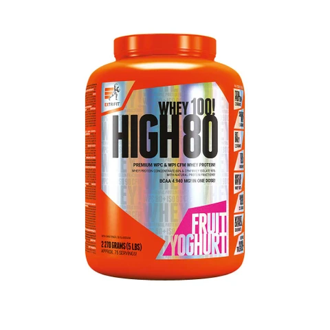 Extrifit High Whey 80 2270 g fruit yoghurt