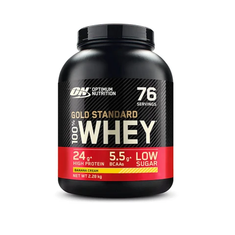 Optimum Nutrition 100% Whey Gold Standard 2280 g banana cream