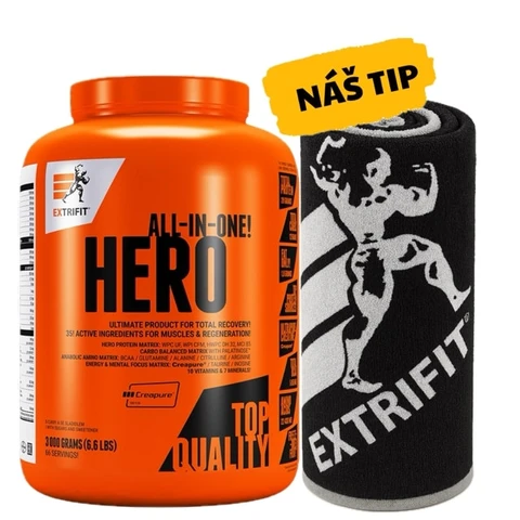 AKCE Extrifit Hero 3000 g + ZDARMA Ručník