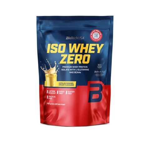 BioTech Iso Whey Zero 454 g catalan caramel cream