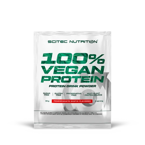 Scitec Nutrition 100% Vegan Protein 33 g pomegranate exotic