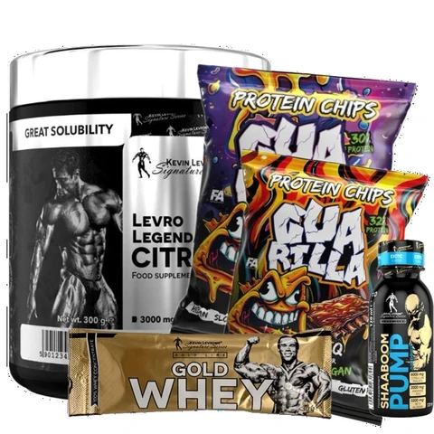 AKCE Kevin Levrone Legendary Citrulline 300 g + ZDARMA 2x Protein Chips 60 g + 2x vzorek
