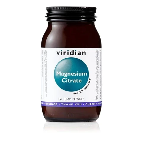 Viridian Magnesium Citrate Powder 150 g