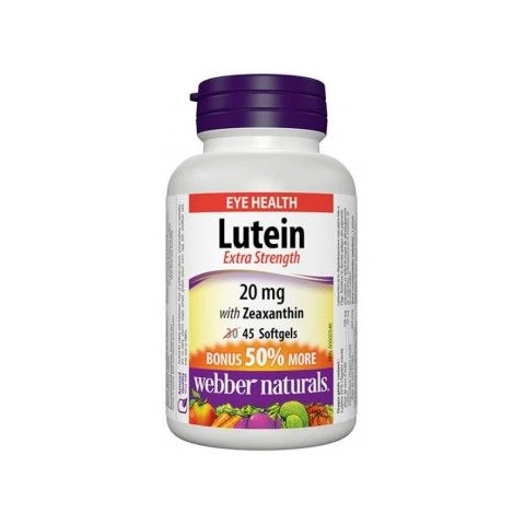 Webber Naturals Lutein 20 mg 45 tob