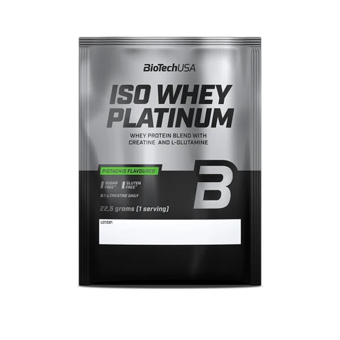 BioTech Iso Whey Platinum 22,5 g pistachio