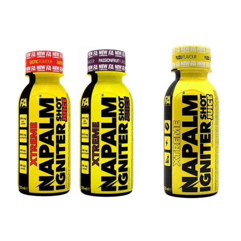 AKCE 2+1 Fitness Authority Xtreme Napalm Igniter Juice Shot 120 ml