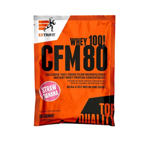 Extrifit CFM Instant Whey 80 30 g strawberry -banana