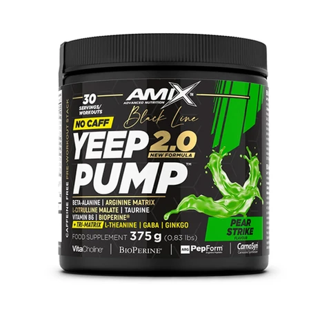 Amix Black Line Yeep Pump No Caff 2.0 375 g pear strike