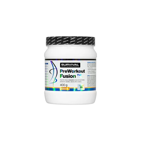 Survival PreWorkout Fusion Fair Power 400 g pomeranč