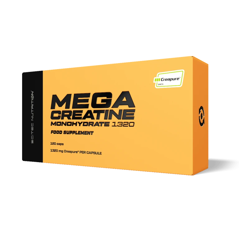 Scitec Nutrition Mega Creatine Monohydrate 1320 mg 120 cps