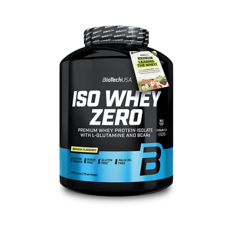 BioTech Iso Whey Zero 1816 g banana