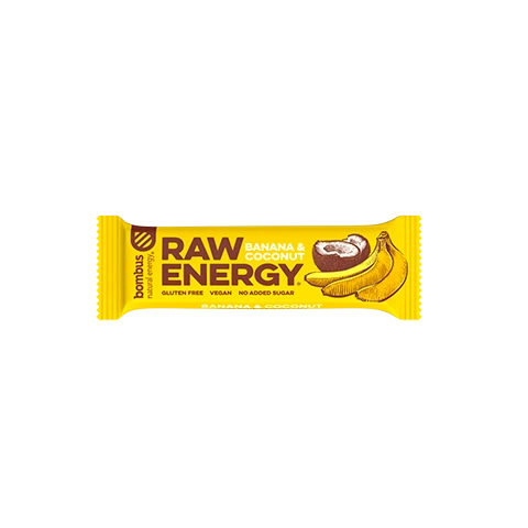 Bombus Raw Energy 50 g banana coconut