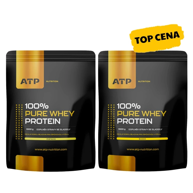 AKCE 1+1 ATP Nutrition 100% Pure Whey Protein 1000 g