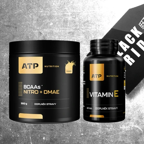 Special Offer ATP Nutrition BCAAs Nitro + DMAE 300 g + FREE Vitamin E 60 tob