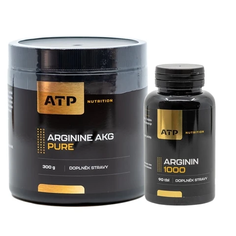 AKCE ATP Nutrition Arginine AKG 300 g + Arginin 1000 90 tbl