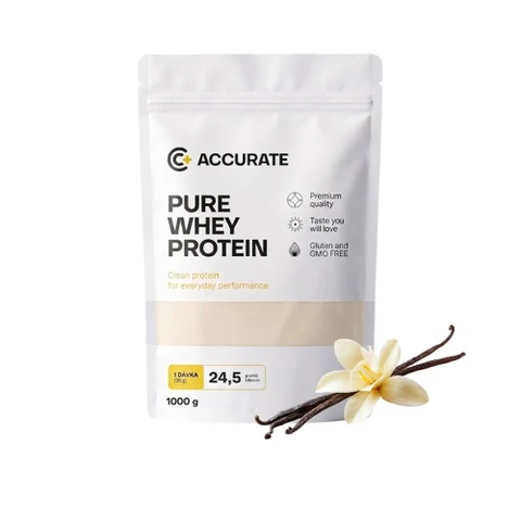 Accurate+ Pure Whey 1000 g vanilla