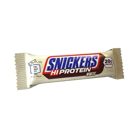 Snickers Hiprotein 57 g white chocolate
