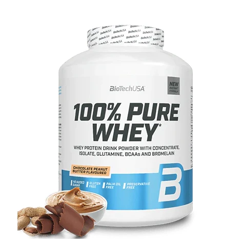 BioTech 100% Pure Whey 2270 g chocolate peanut butter