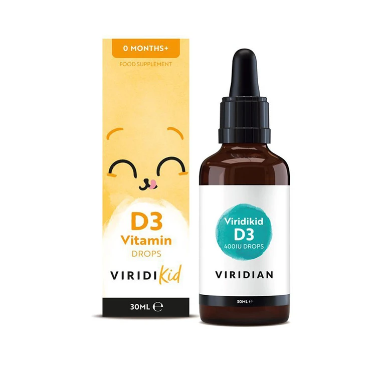 Viridian Viridikid Vitamin D Drops 30 ml