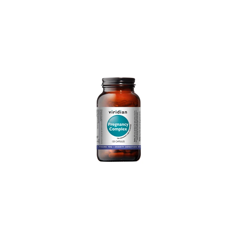 Viridian Pregnancy Complex 120 cps (Natural multivitamin for pregnant women)