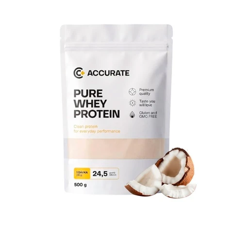 Accurate+ Pure Whey 500 g coconut