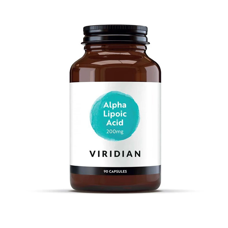 Viridian Alpha Lipocid Acid 200 mg 90 cps