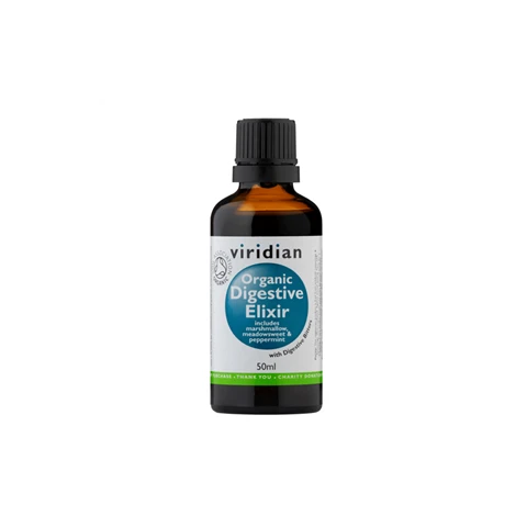 Viridian Organic Digestive Elixir 50 ml (Elixír pro zažívání)