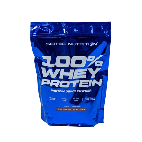 Scitec Nutrition 100% Whey Protein 1000 g chocolate