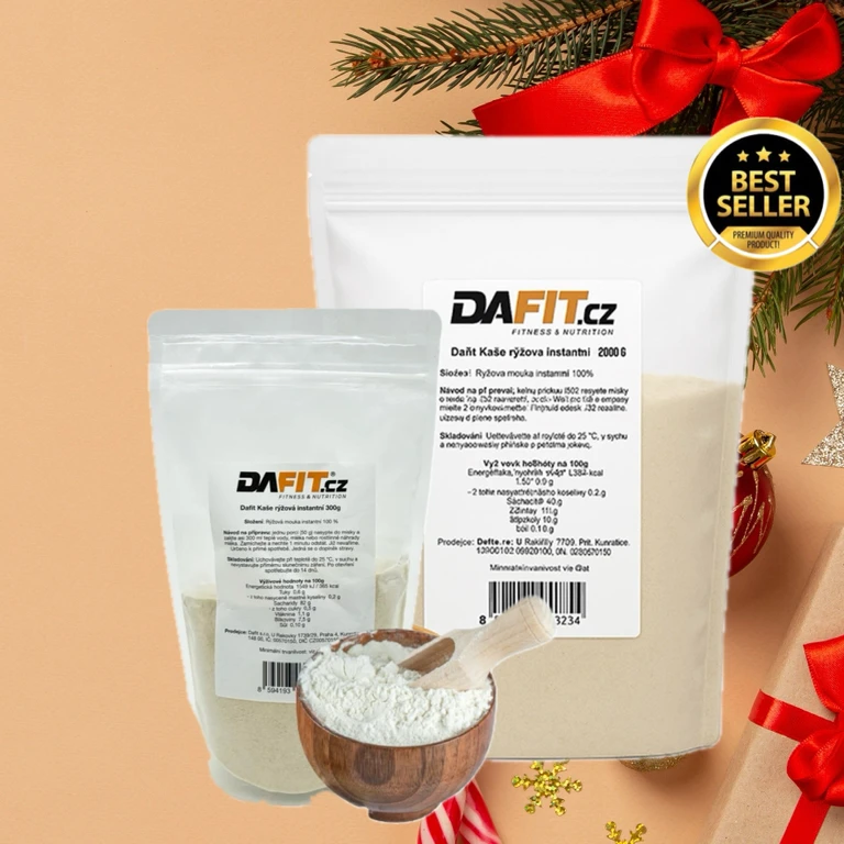 AKCE Dafit Kaše instantní 2000 g rýžová + ZDARMA 300 g