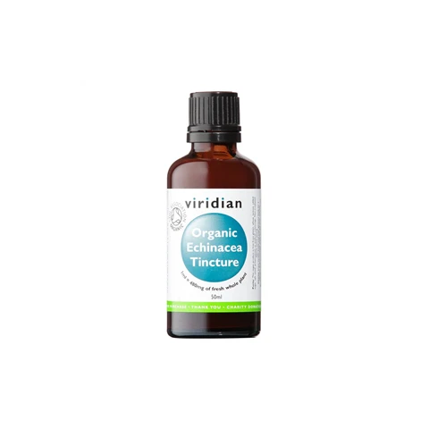 Viridian Organic Echinacea Tincture 50 ml (Tinktura z Echinacey Bio)