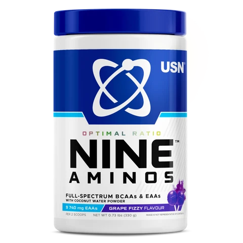 USN Nine Aminos 330 g grape fizzy