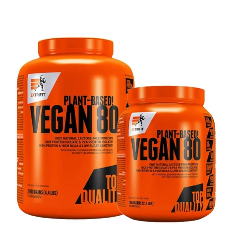 AKCE Extrifit Vegan 80 2000 g + Vegan 80 1000 g