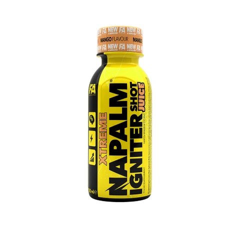 Fitness Authority Xtreme Napalm Igniter Juice Shot 120 ml mango