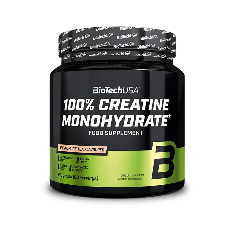 BioTech 100% Creatine Monohydrate 300 g flavoured