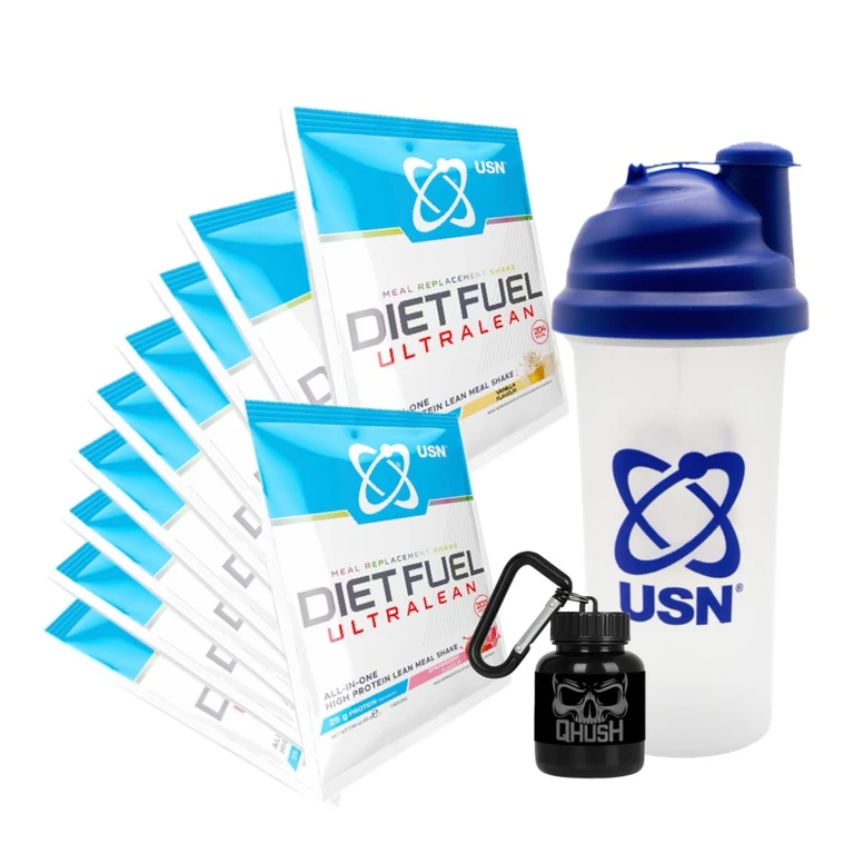 AKCE 10x USN Diet Fuel Ultralean 55 g + ZDARMA Šejkr 500 ml + dávkovač