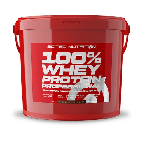Scitec Nutrition 100% WP Professional 4000 g chocolate