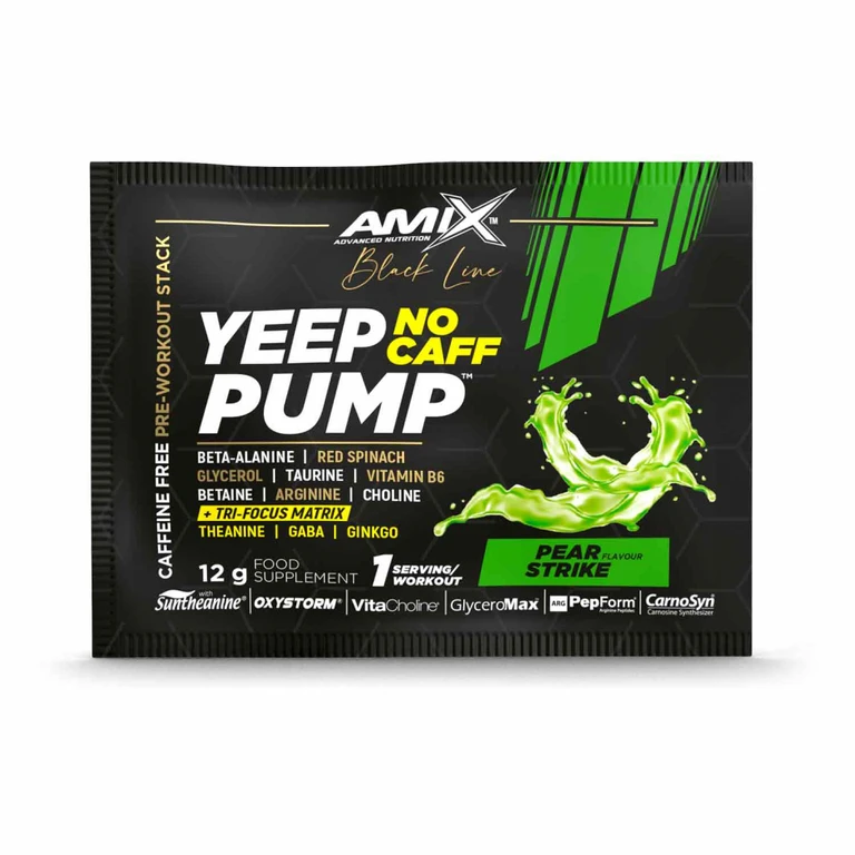 Amix Black Line Yeep Pump No Caff 12 g