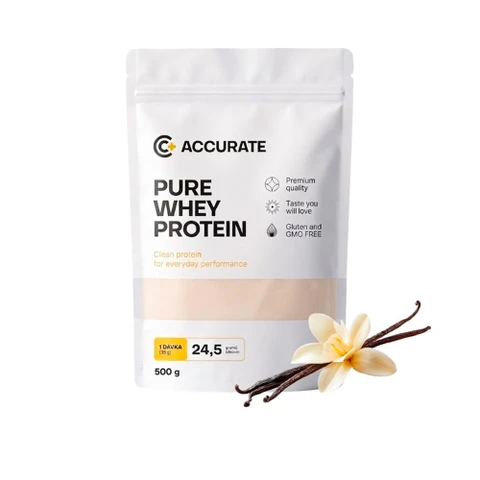Accurate+ Pure Whey 500 g vanilla