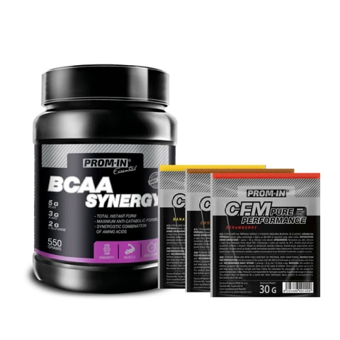 Special Offer Prom-In Essential BCAA Synergy 550 g + FREE 3x sample