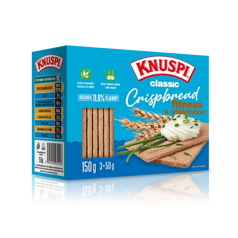 Knuspi Classic Crispbread 150 g fitness s vlákninou