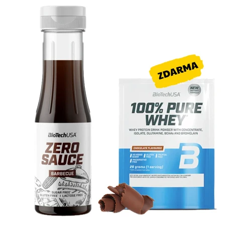 Special Offer BioTech Zero Sauce 350 ml + FREE 100% Pure Whey 28 g