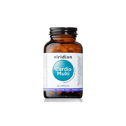 Viridian Cardio Multi 60 cps (Multivitamín pro kardiovaskulární systém)