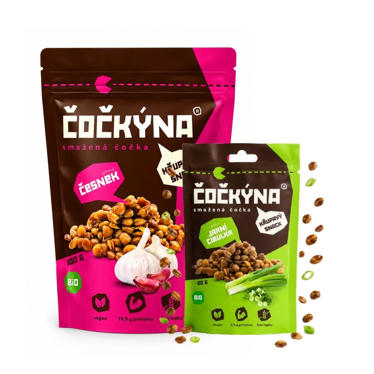 Special Offer Fried lentils 100 g SALTY + FREE Fried lentils 20 g