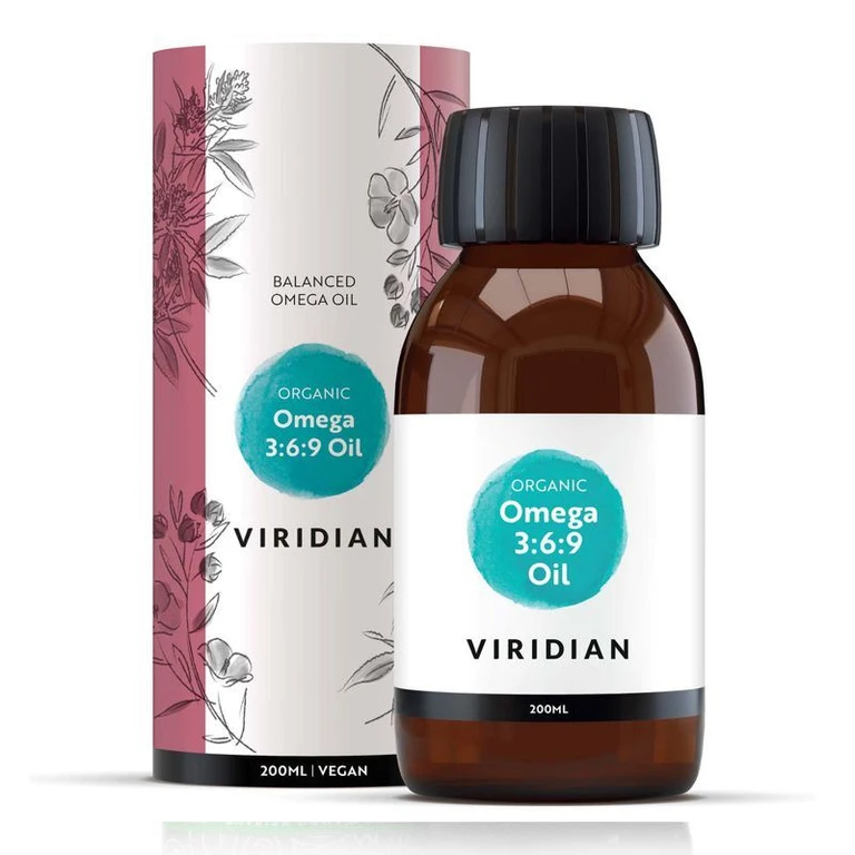 Viridian 100% Organic Omega 3:6:9 Oil 200 ml