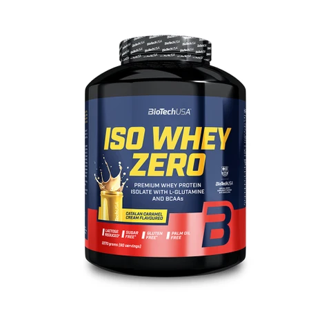 BioTech Iso Whey Zero 2270 g catalan caramel cream