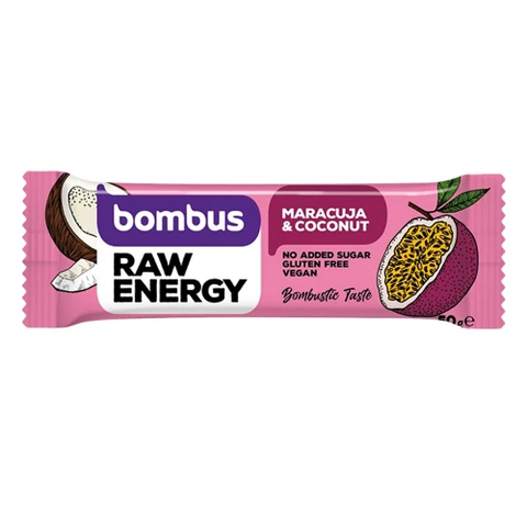 Bombus Raw Energy 50 g maracuja coconut