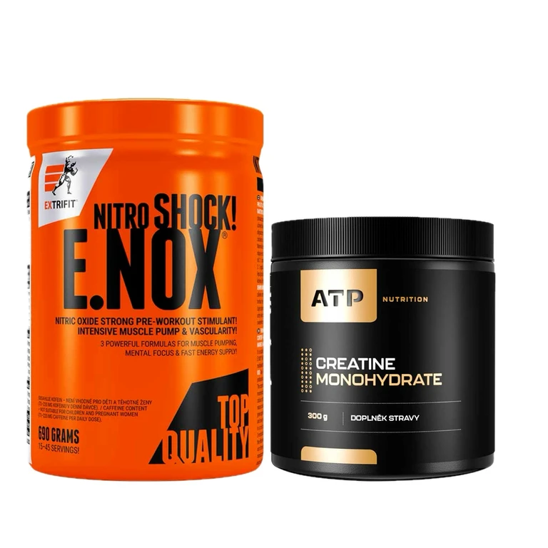 AKCE Extrifit E.Nox Shock 690 g + ZDARMA ATP Nutrition Creatine Monohydrate 300 g