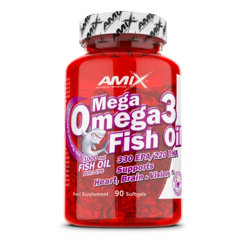 Amix Mega Omega 3 Fish Oil 1000 mg ( 330 mg/220 mg ) 90 tob
