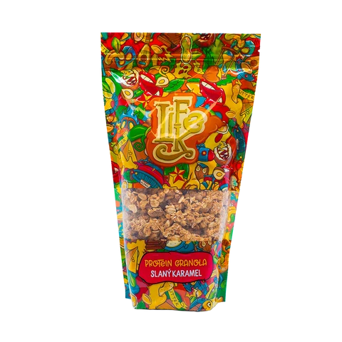 LifeLike Protein Granola 400 g slaný karamel